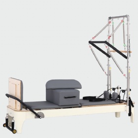 TF712 Oak Pilates Reformer Half Trapeze